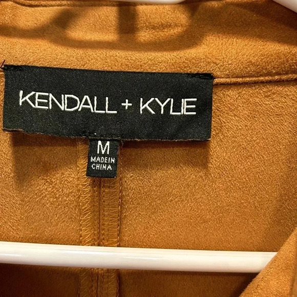 Kendall+Kylie boho chic Faux Suede Jacket, medium excellent condition stylish - Picture 3 of 7